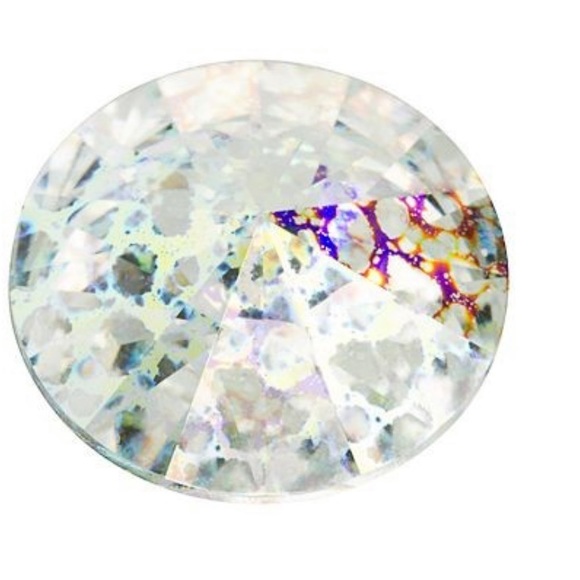 Handmade Swarovski “Crystal White Patina” Bracelet - Picture 2 of 8